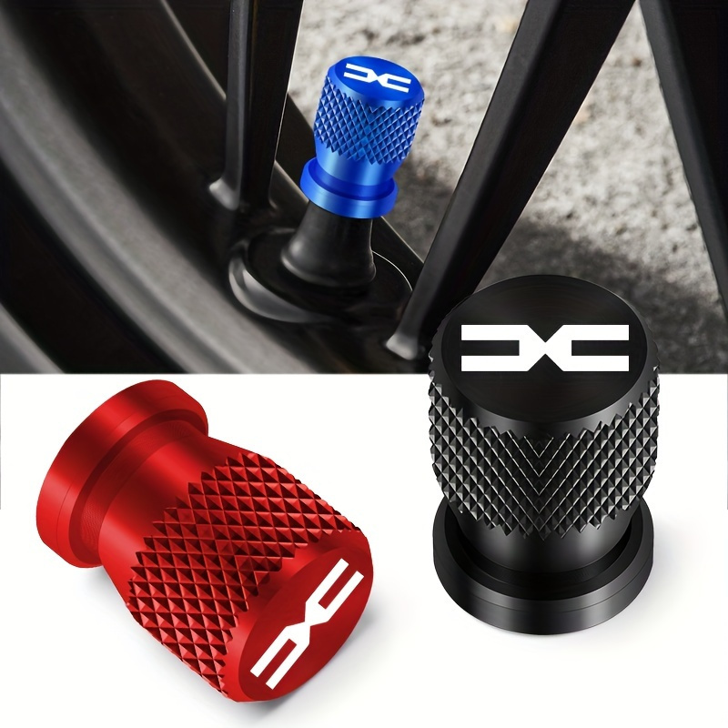 

4pcs Aluminum Tire Valve Cover Auto Wheel Air Dust Cover Accessories For Models