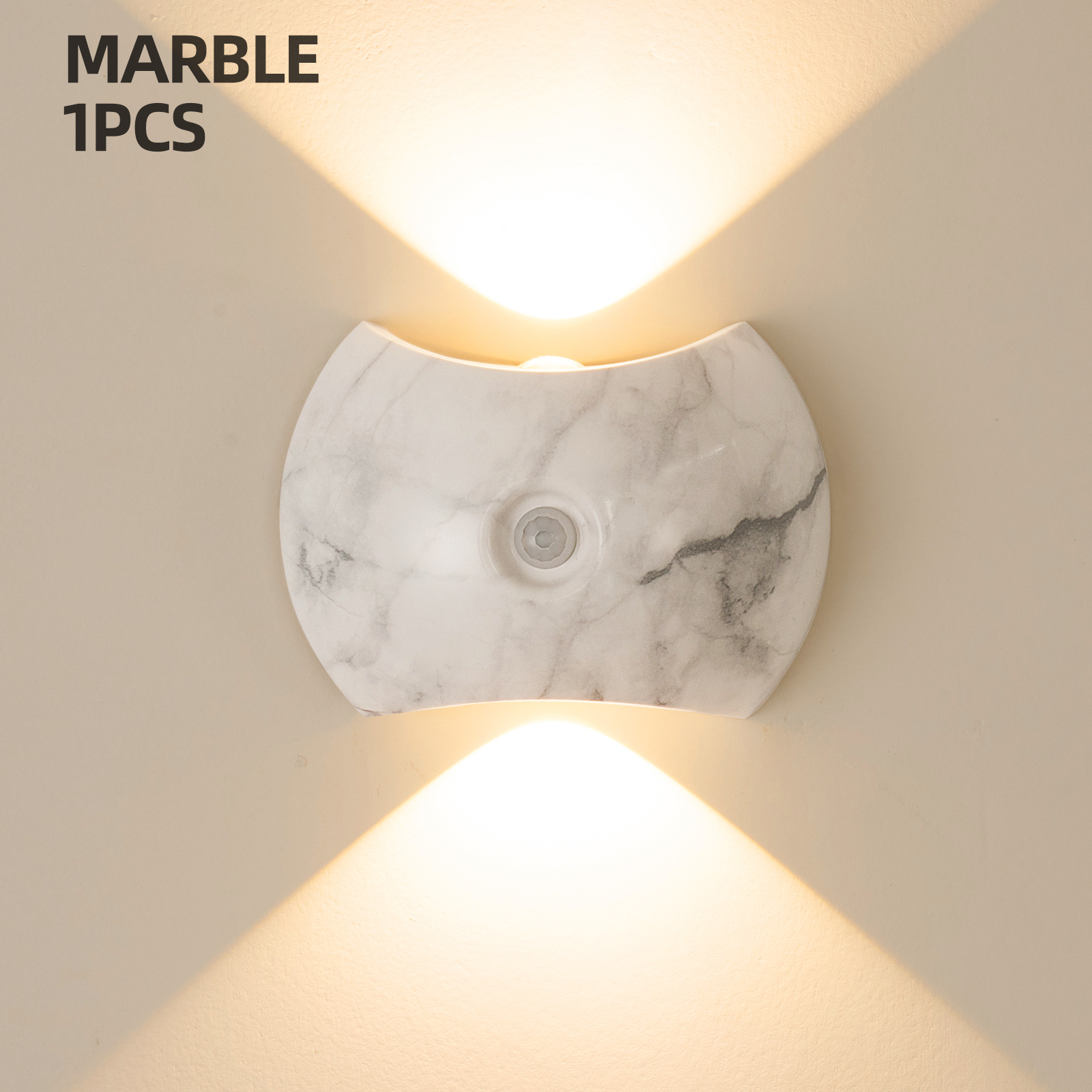 TEMU Smarte Wandlampe, LED-Wandlampe mit Dimmung und Bewegungssensor, 1200mAh USB-aufladbares Nachtlicht, Magnetische Wandlampe,