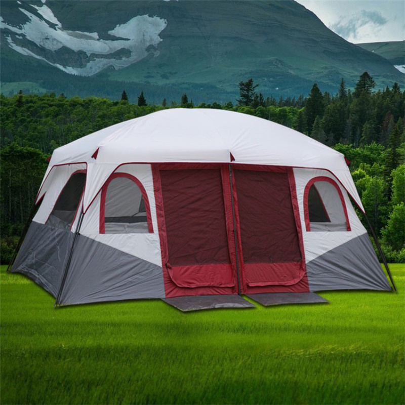 Outdoor *-Room *-Living Room Tent for Outdoor Camping Person Person 10  Person 12 Person Two-Room *-Living Room Multi-Sized Tent
