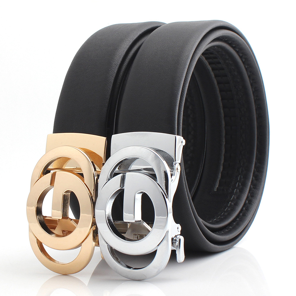 3.5cm Belt Buckle Substitute Men Authentic Girdle Trend Belts Ceinture Fashion Designer Jean Belts New Men's Leather Strap Male Automatic Buckle Belt Unique Holiday Gifts