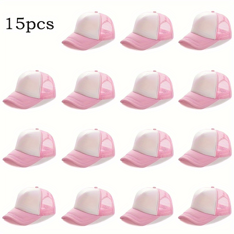 15 Custom Trucker Hats, Adjustable Snapback Design