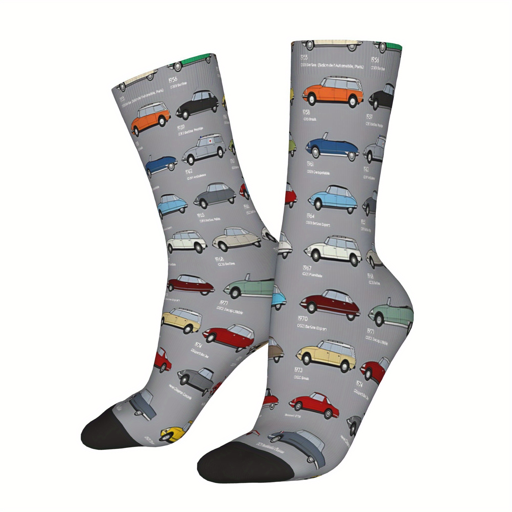 

1 For Men Car Pattern Printed Mid