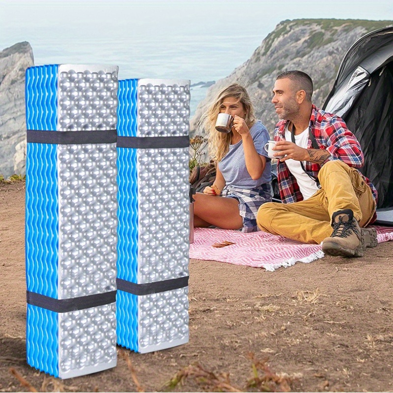 Materassino Tenda Materassino Pieghevole Ultraleggero Keenso - Impermeabile Per Spiaggia, Campeggio, Yoga E Picnic Tappetino Yoga Impermeabile - Foto 8