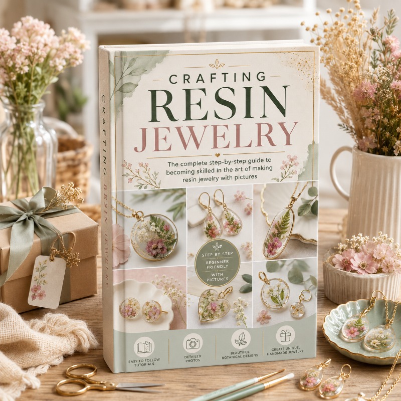 Resin Jewelry Making Guide for Beginners with Step-By-Step Tutorials