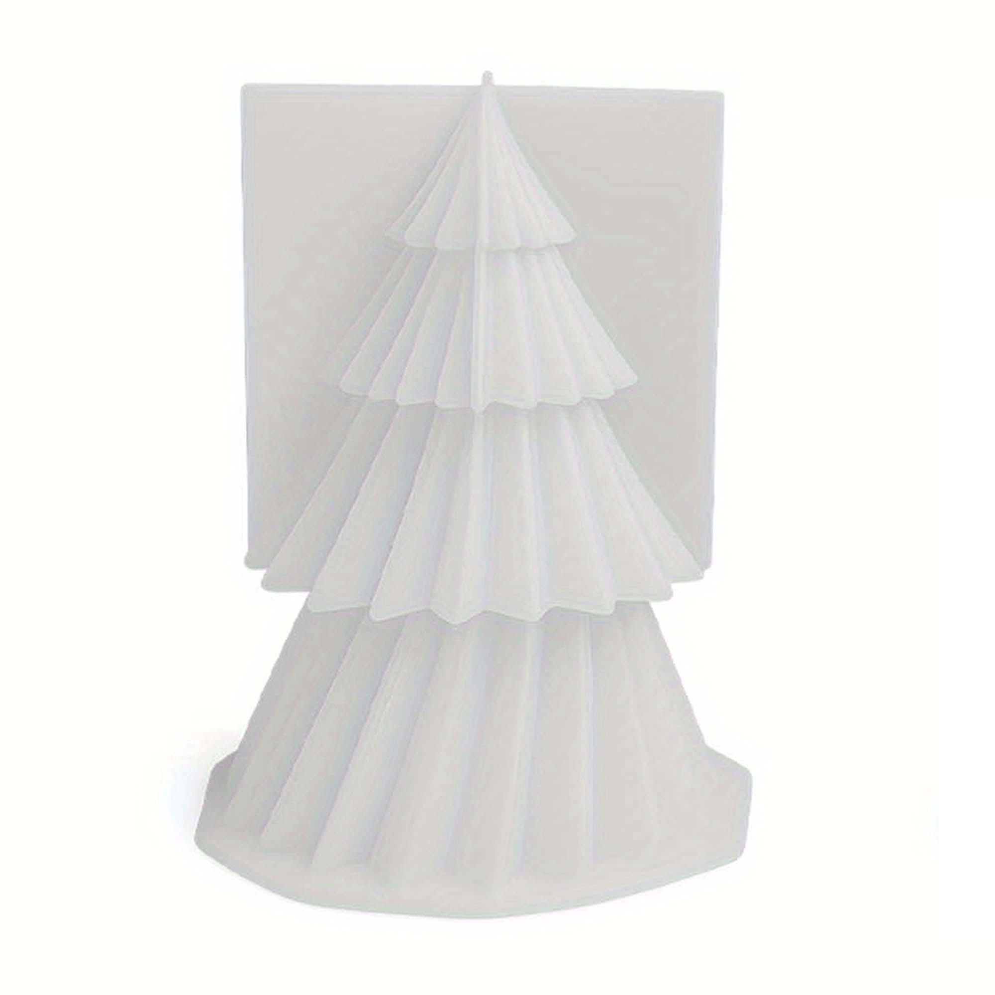 Christmas Tree Silicone Resin Mold - Resin Plaster Candle Soap Concrete Clay Casting Mold - Resin Craft - Christmas Origami Design, Suitable For Christmas Decoration Family Gathering Activities