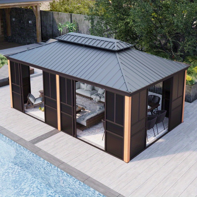 outdoor patio gazebo sold on Temu United States