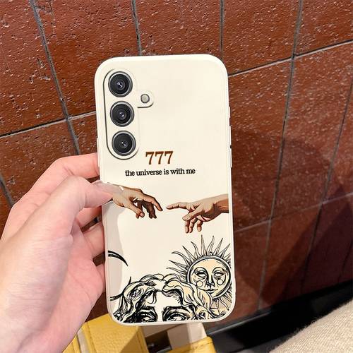 custodia per telefono - custodia con motivo solare 777, stampa 2d per samsung galaxy s20 s20+ s20fe s21 s21 ultra s22 s22fe s23 s23fe s24 s24plus s25 s25 dege, per samsung galaxy 4 m10s m12 m22 m32 m42 f04 f05 f12 f42, e , dritto