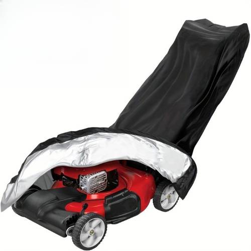 lawn mower cover waterproof push type mower protective cover universal oxford cloth mower cover featuring dustproof and uv resistant with a drawstring design