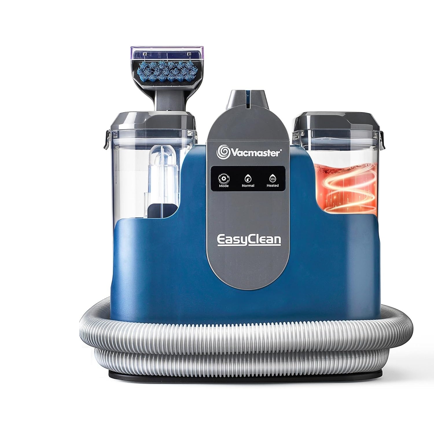 Image of 2026 New Model Powerful 500w Heated Carpet & Upholstery Cleaner - Double , Self-cleaning Attachment, Switchable Heating Mode For Stains - Ideal Wet Vacuum For Sofa, Car Stains & Stairs, 15kpa
