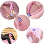 1pc pelvic floor thigh trainer bands with vibrating kegel exerciser for women home gym workout equipment strengthen leg muscles ideal mother s day gift mixed colors ergonomic exercise tool comfortable grip handle gym accessories