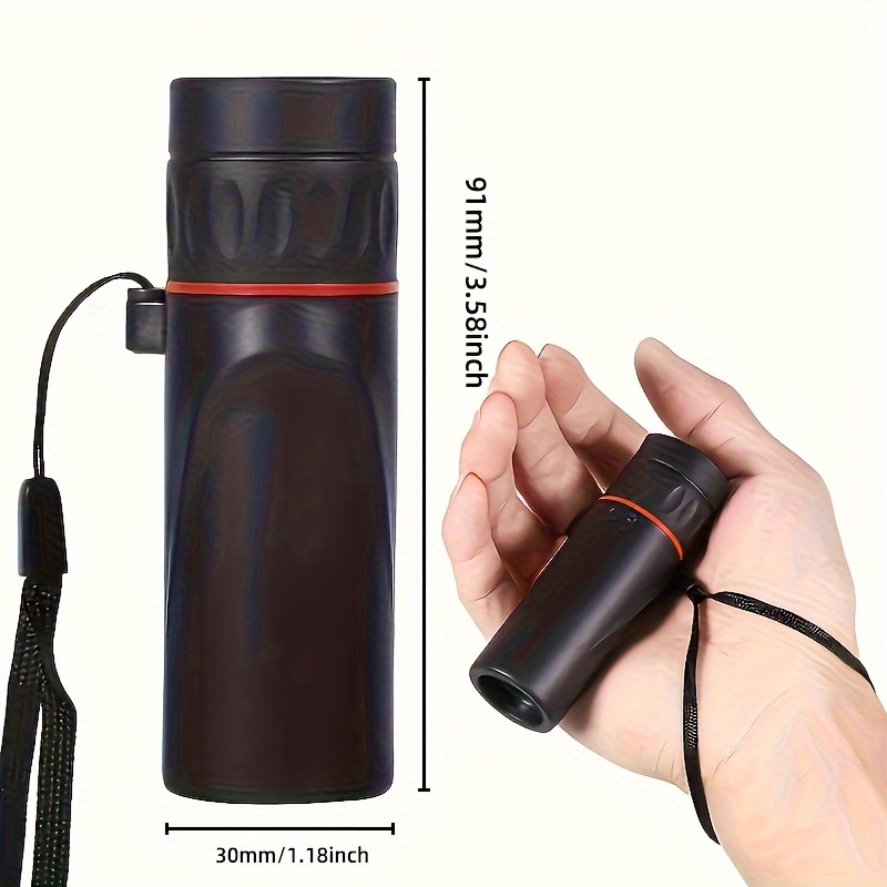 TEMU 1 Monocular Telescope, Ideal For , Hunting, Travel, Concerts, Fishing, Perfect Gift For Halloween, Black Friday, , Parents, Lovers