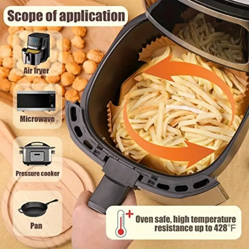 disposable paper liner square 250pcs for 5 to 8 fryer baskets nonstick oilproof parchment liner , disposable air fryer paper liners, air fryer mat, rectangle air fryer liners, air fryer accessoires, air fryer , food prep tools, kitchen essentials, reusable alternative, easy , nontoxic coating, parchment, baking sheet, home cooks, kitchen enthusiasts Product details 5