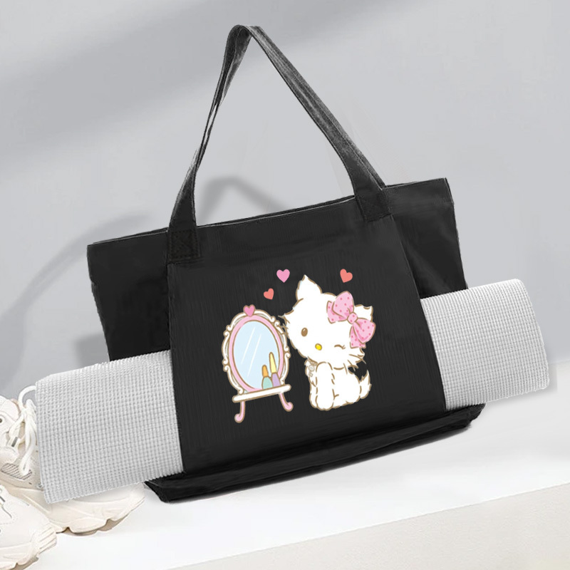 yoga mat storage bag, portable mat holder bag for home gym