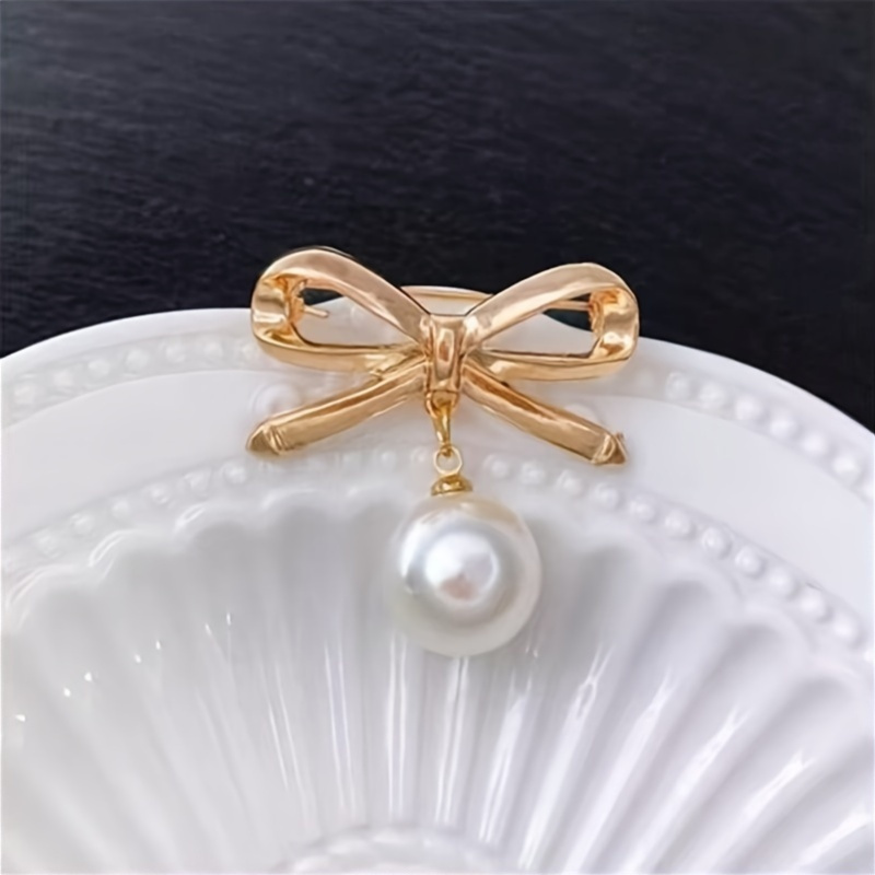 6 Elegant Pearl Brooch Waist Adjuster Suit-Mixed Color