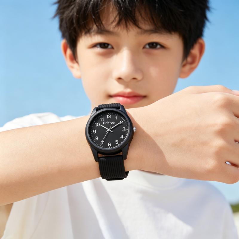 Men And Women Students Classic Easy Quartz Watch Junior And Senior High School Boys Watch Unisex Style