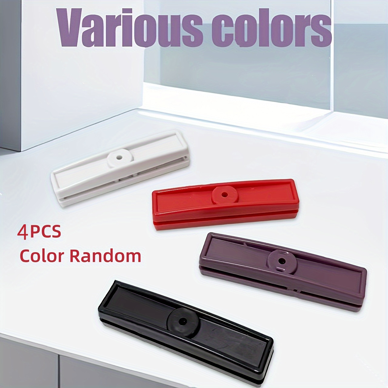 1/4pcs Plastic Ribbon Cutter, Handcrafted Gift Wrapping & Craft Ribbon Dispenser, Diy Streamer Strip Cutter Tool, Random Colors