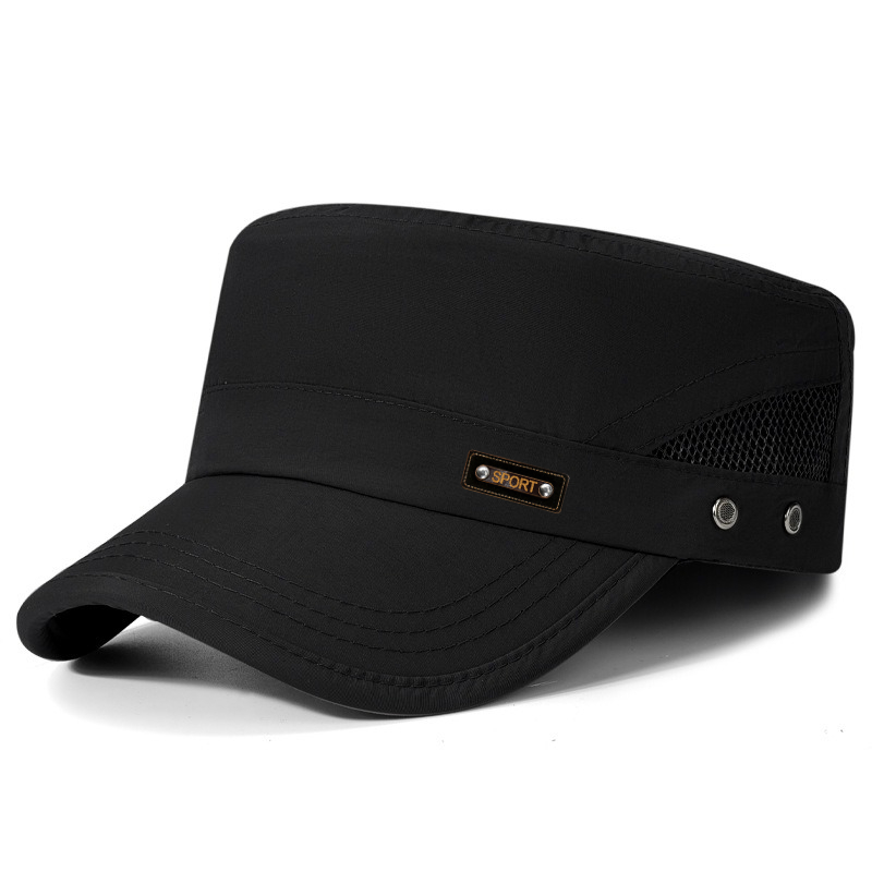 Men's Summer Thin Quick-Drying Flat-Top Hat