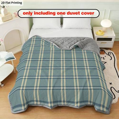 item picture 1pc cool summer quilt thin and breathable summer quilt machine washable soft fresh theme rooms dorms and guest beds