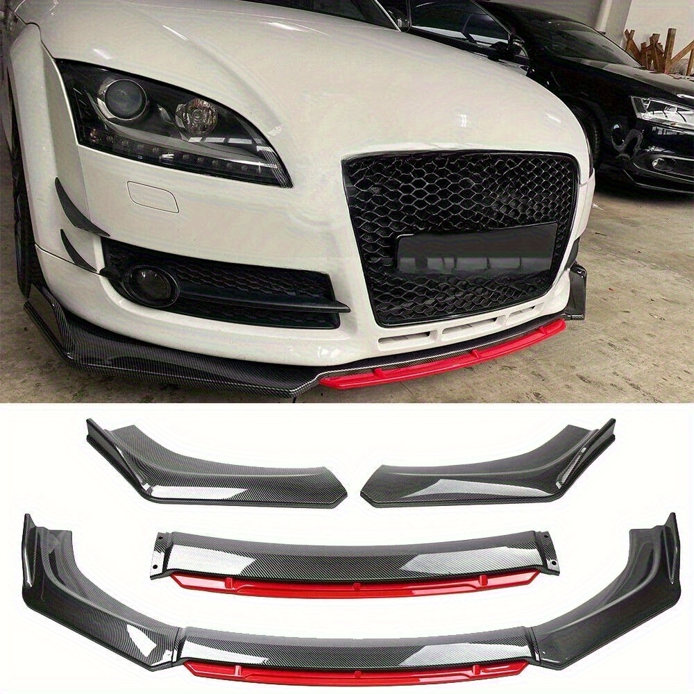 universal front bumper lip guard car front splitter suitable for all cars suv body kit car accessories