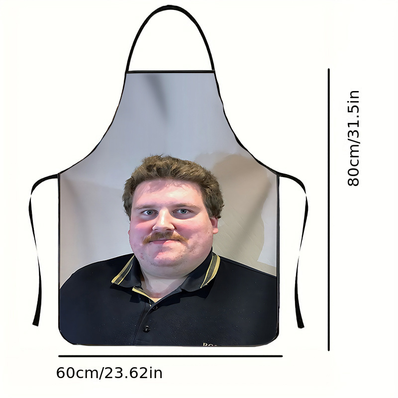 E-shop 1 Stück Winkle Charakter Schürze - Strapazierfähige, pflegeleichte Schürze mit ikonischem -Gesichtsdesign, Unisex Schürze für Kochen, Partys,