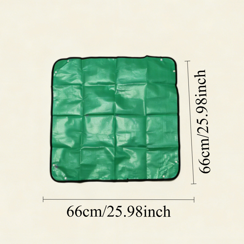 TEMU [large Plant Potting Mat] 1pc Large Plant Potting Mat | Thickened, Foldable, Portable Gardening Mat For Indoor Plant And Dirt Control, Grass