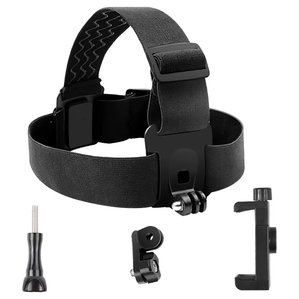 TEMU Head-mounted Overhead Recording Smartphone Stand For Cycling Helmet, Phone Mount For Outdoor Live Streaming, Vlog And Life Recording, Sports