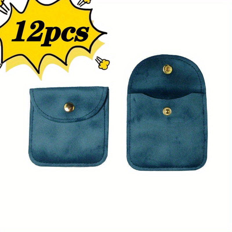 Customizable Laser-Engraved Velvet Pouch Set