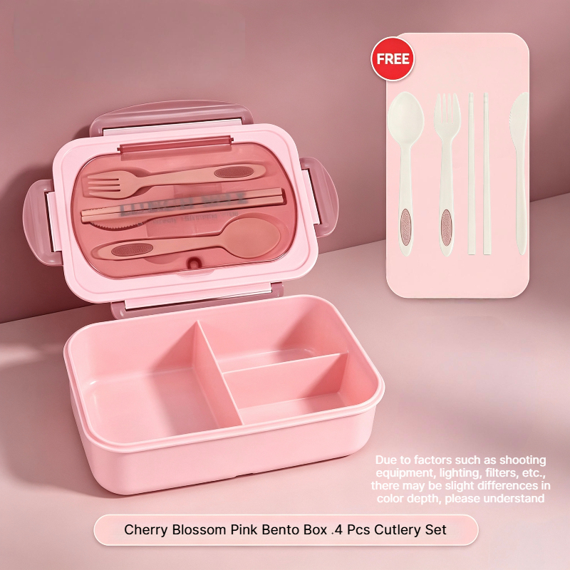 TEMU Boîte Bento Repas Multi-Compartiments | Joint Étanche, Compartiments Empêchant des Odeurs des Aliments, Compatible Micro-ondes et Congélateur |