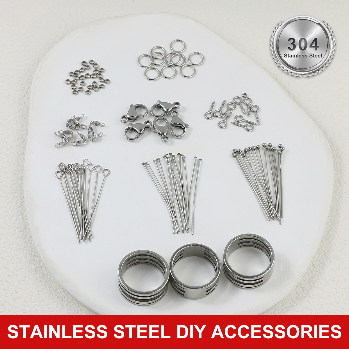 stainless steel t pins sold on Temu United States
