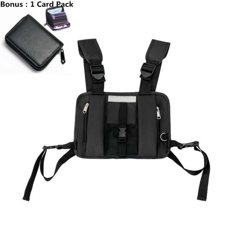TEMU Mochila Táctica Deportiva para Exteriores Chaleco de Carga Bolso de Ciclismo Multifuncional Bolso de Pecho para Ir al Trabajo Viajes Bolso para