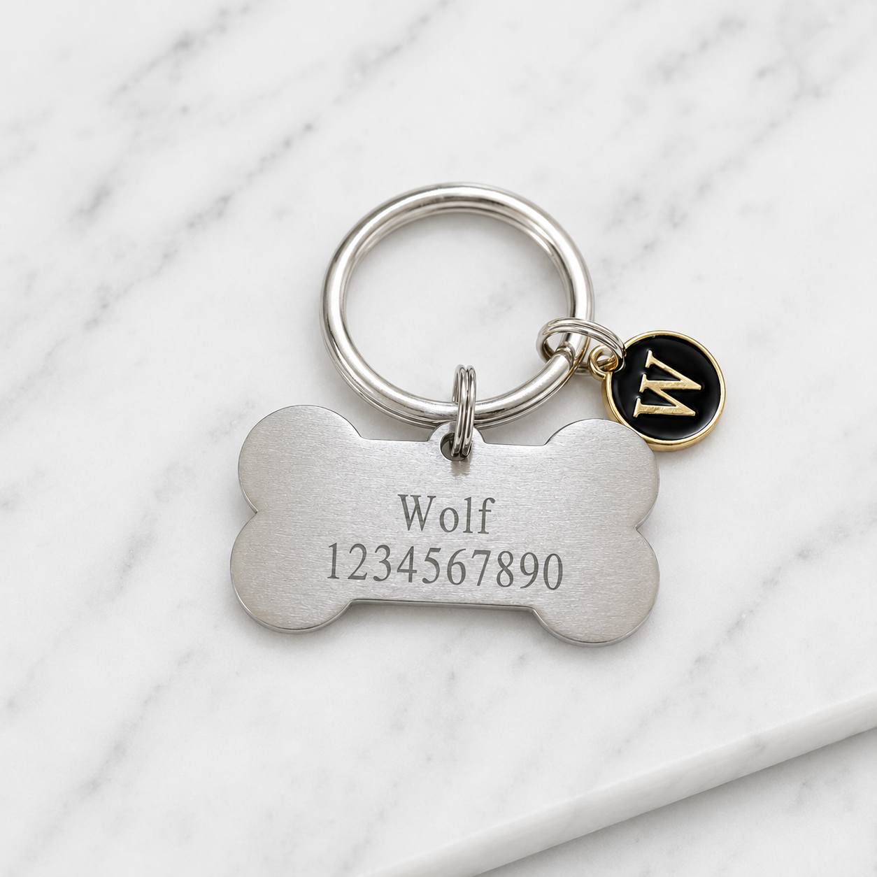 TEMU Personalized Engravable Pet Id Tag Suitable For - Name & Phone Number Collar Tag, Dog Id Tag With Your Pet' Name, Contact For Microchip Collars,