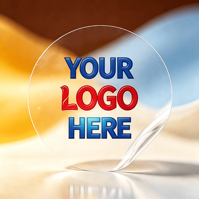 Custom Personalized Sticker Labels, Available in Multiple Sizes