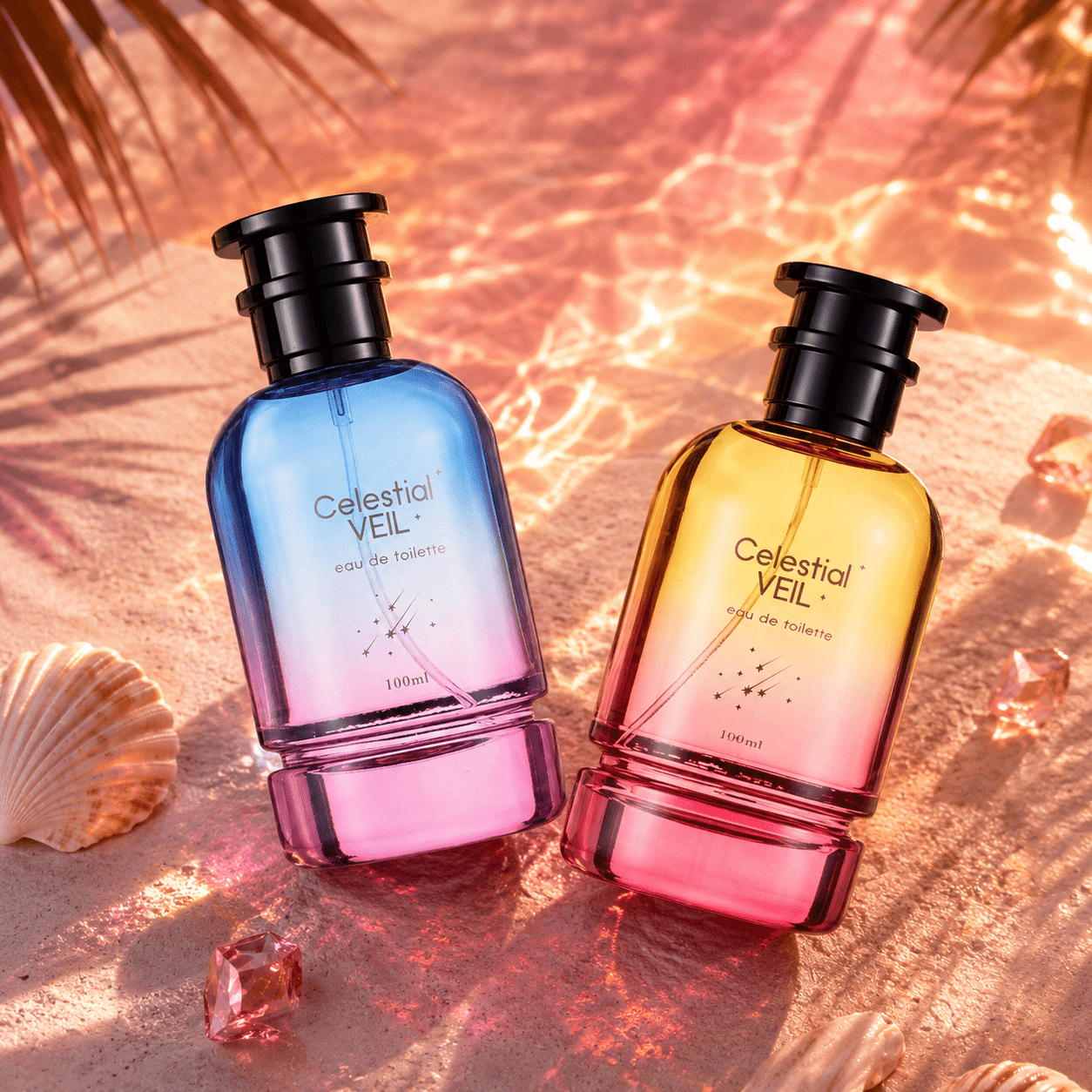 Image of *2 Musky Fragrance, , Beautifully Designed, Long-lasting Fragrance, Fresh Smell, Suitable For A Of Occasions, A For A Gift, Send To Boyfriend, Valentine's Day Holiday Gift