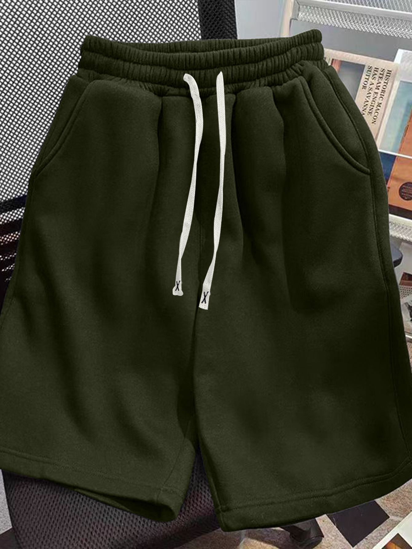 1 mens summer shorts lightweight solid color pockets - Temu Canada