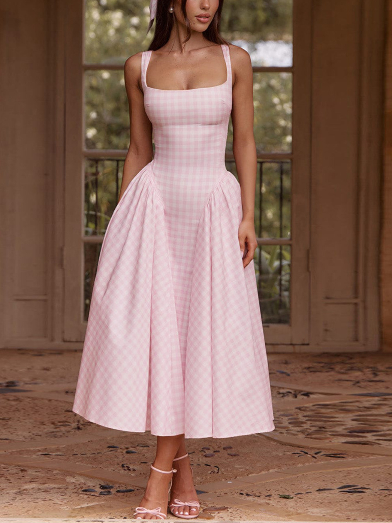 chinese dress ladies Lady Luxe Corset Twirl Dress