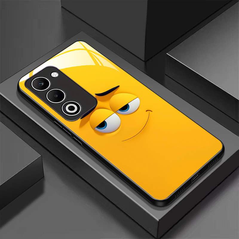 TEMU Phone Case - A Slim Hard Cover Phone Case Made Of Tempered Glass, Designed For The For Oppo A5 5g, Featuring A Unique