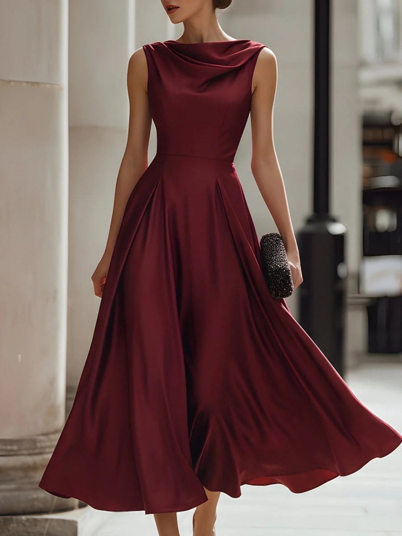 classic dress sold on Temu United States
