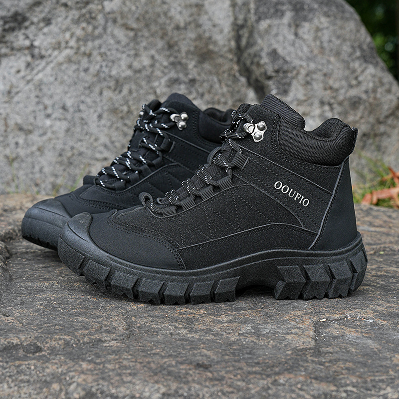 Women's Retro Boots, Thick-Soled Comfortable Wide Toe Outdoor Shoes