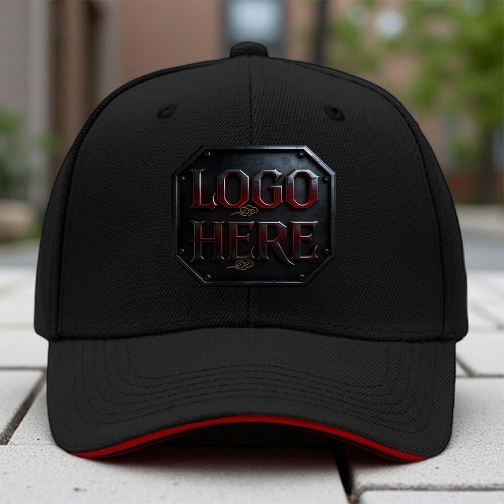 E-shop Personalisierte (ZHHH) Baseballkappen, mit individuellem Text- und Logo-Druck - Verstellbares Unisex-Design, atmungsaktiv und leicht, geeignet
