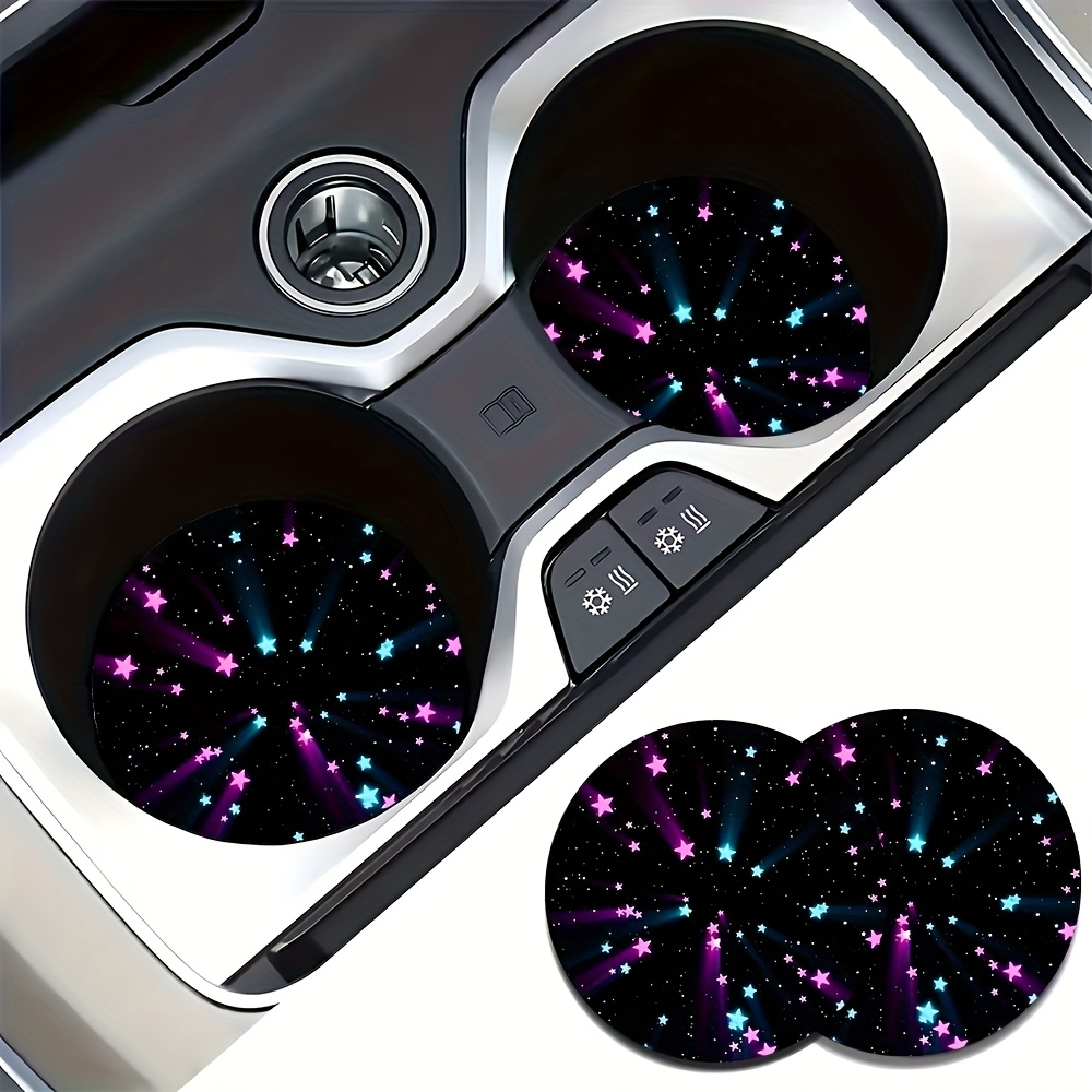 TEMU Lot de 2 protège-verres de voiture anti-éclaboussures violets, protections de surface pour , camion, SUV - Unisexe, décoration intérieure de