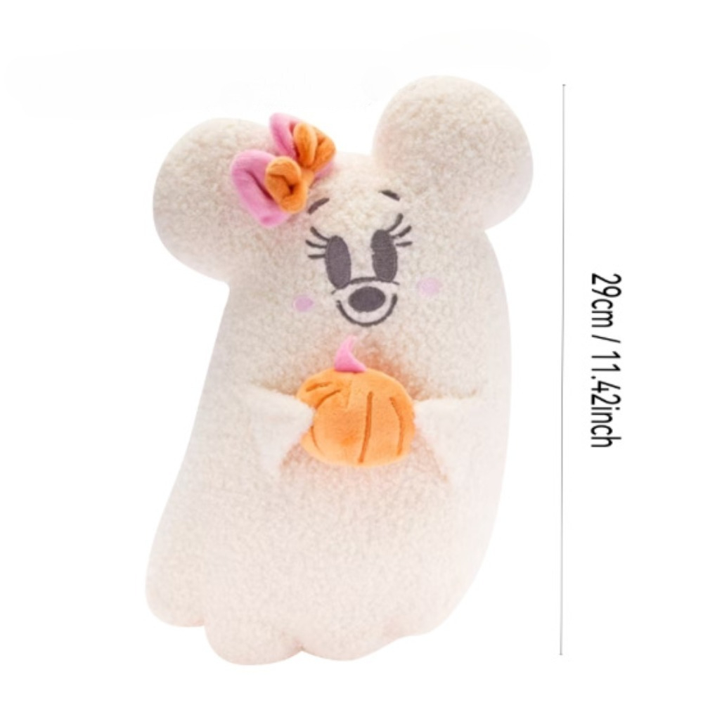TEMU Mouse Ghost Plush Toy, Soft And Cute Dog Plush Companion Toy, Round And Cute, Adorable And Adorable