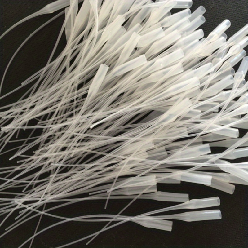 TEMU 60pcs Of Precision Glue Droppers, Featuring Micro Tips And Extensions, Suitable For Crafts, , And Jewelry Making - High-quality Fast-drying