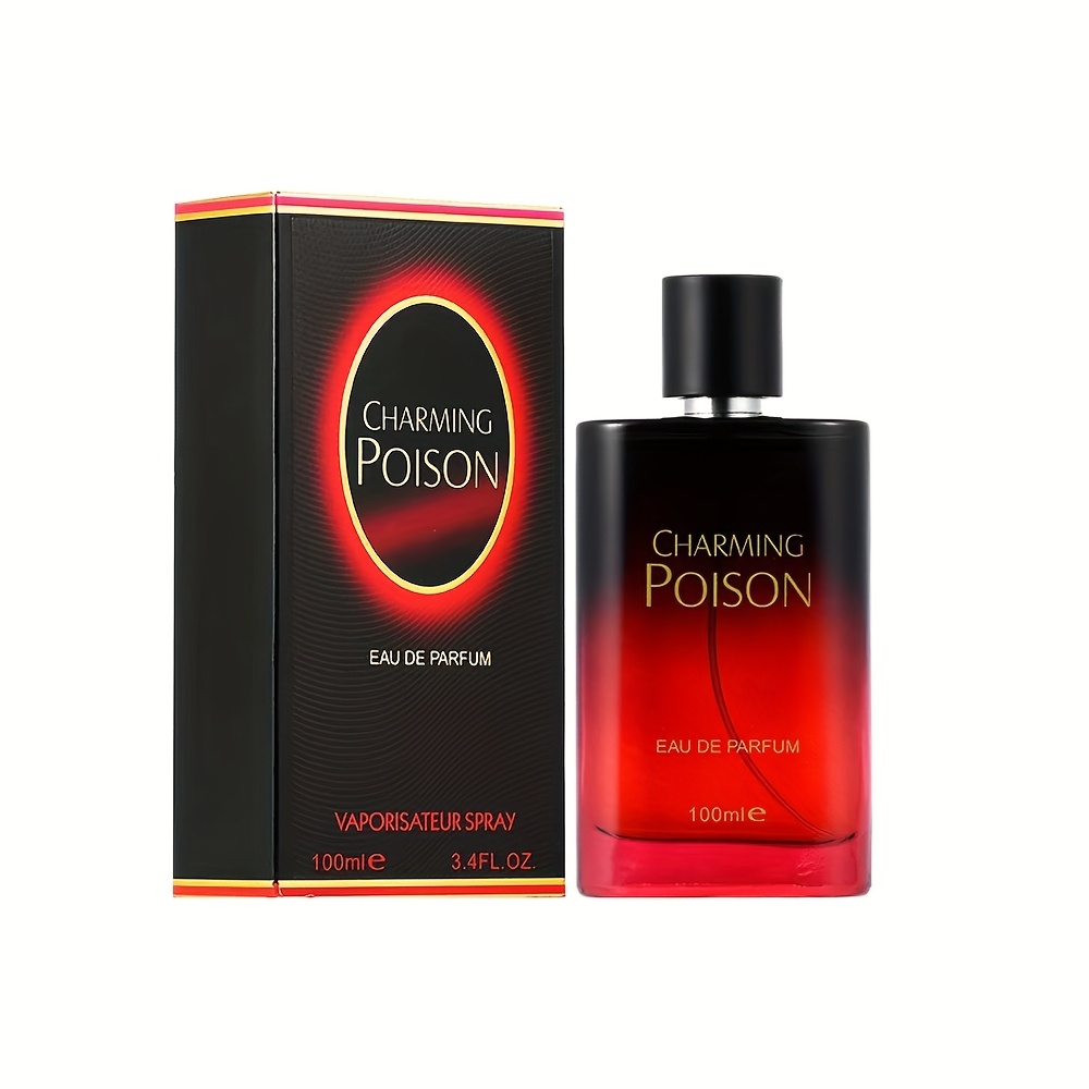 Charming Poison Women'S Eau De Toilette, Offers Enduring Floral And Fruity Aromas, Including Grapefruit, Citrus, Rose, Jasmine, Musk, And Patchouli. It Boosts Allure And Self-Assurance. Housed in an Elegant Gradient Bottle - Image 3