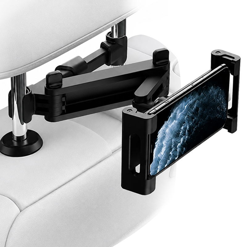 TEMU Support de voiture universel, installation de siège de style -tête arrière de voiture, rotation à , mini support de téléphone de voiture pour