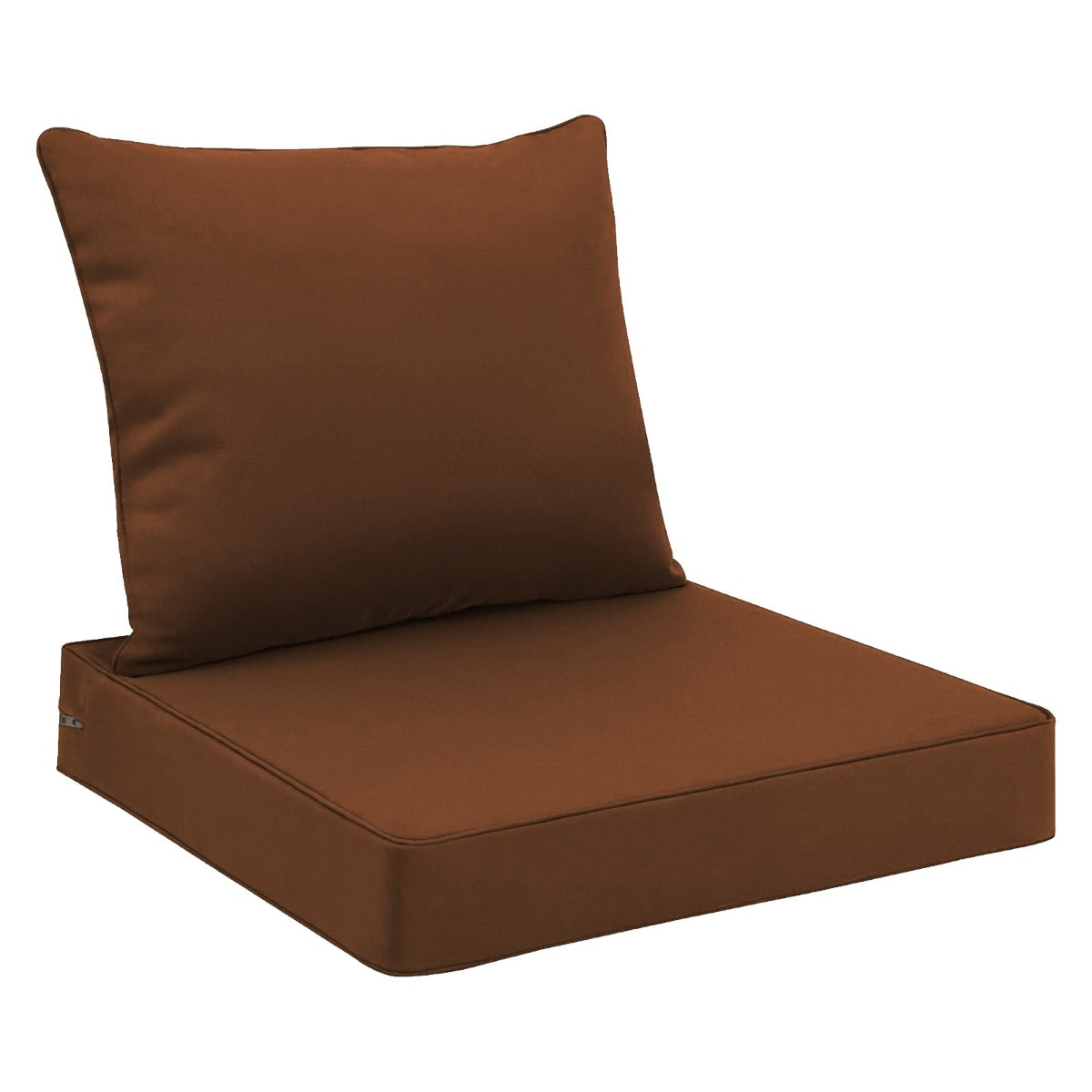 Image of Topchances High Cushion With Backrest, Leak-proof Washable Cover And Non-slip Straps, Portable Colorful Seat Pad In 2 Sizes For Home Patio Daily Rest And Outdoor Party Decor