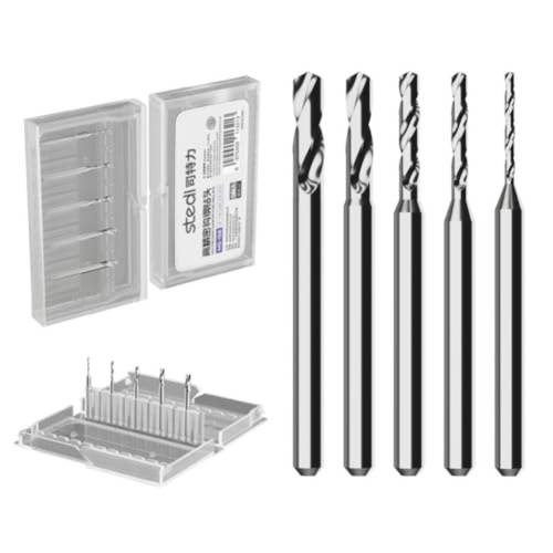 5pcs manual pin vise hand drill with drill bits double bearing system precision suitable for gundam miniature models hobby making 3d resin parts assembly military model building