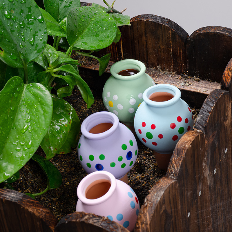 4pcs small bottle percolator flower irrigator lazy drip - Temu Qatar