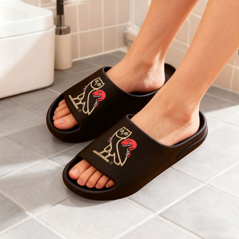 TEMU 1 pièce de sandales motif et lézard | Chaussures décontractées et l'extérieur, pantoufles et chaussures de plage, unisexe grande taille,
