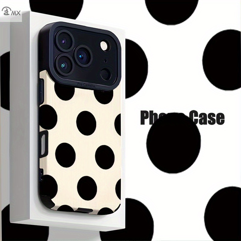 TEMU para teléfono: de blancos y negros con un diseño de simple. para serie iPhone 17, 17 Air, 17 Pro y 17 Pro Max. , de negocios de , resistente a