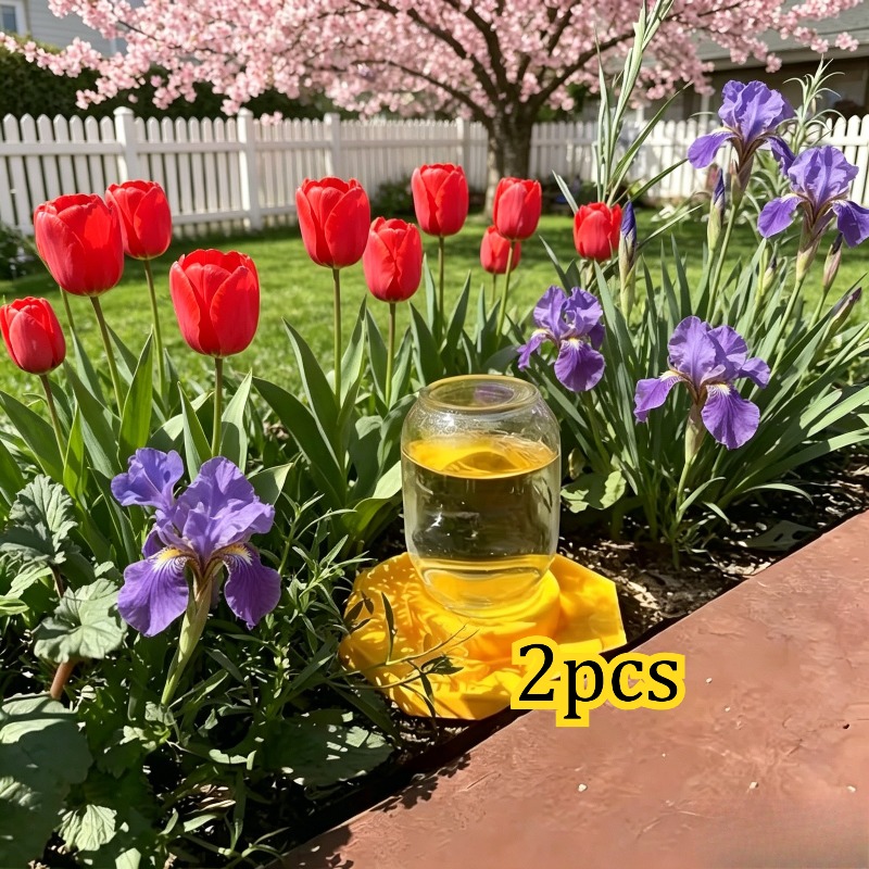 2pcs Honeycomb Bee Waterers, Insect Feeders Suitable For , Feeders With Resting Platforms (for Bees And Butterflies), Ideal For Valentine's Day And Christmas Gifts
